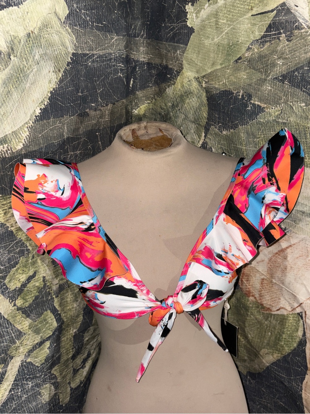 Boamar Ruffled Bikini Top - Picture 2 of 5